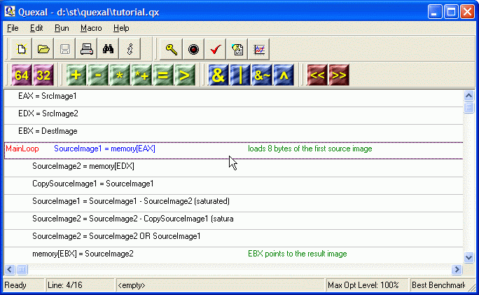 Main Screen