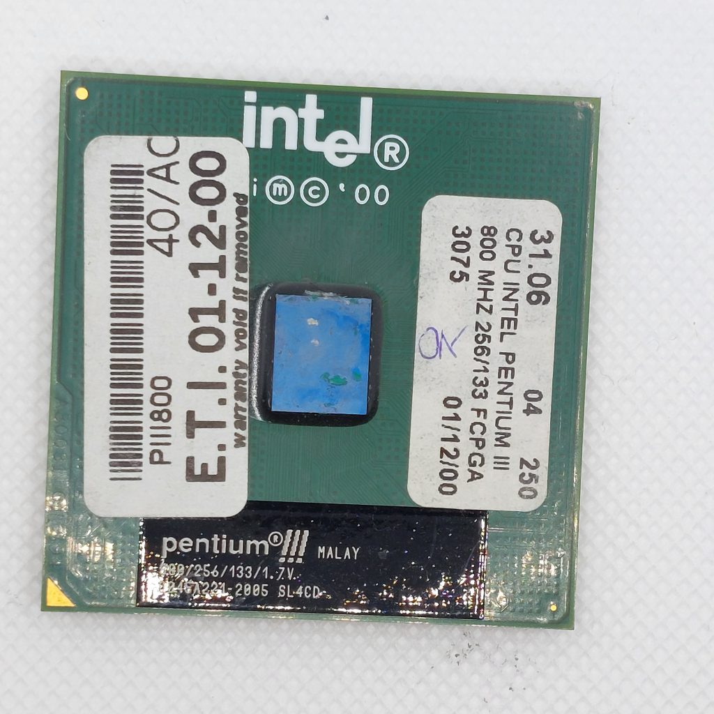 Historia de los procesadores Pentium